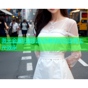 激光金属切割机制造商帮助您提高生产效率
